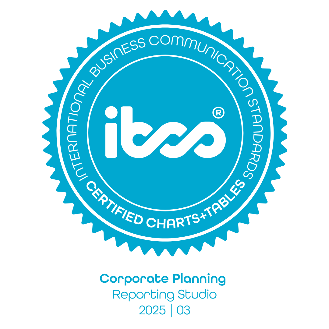 Reporting Studio erneut IBCS®-zertifiziert